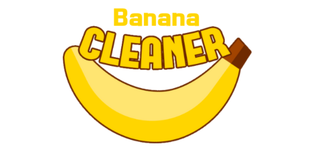 banana cleaner logo